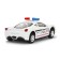 Metal “police”, inertial, light and sound, scale 1:43