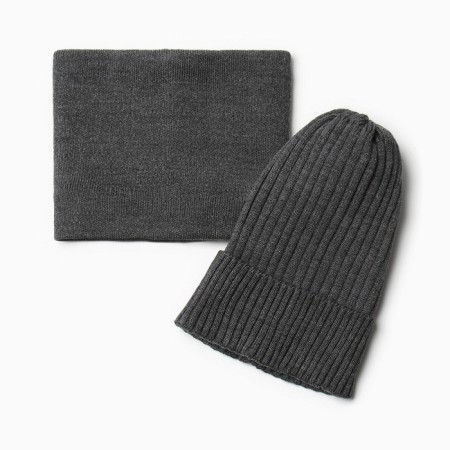 Set for a boy, dark gray color, size 48-52
