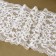 Lace elastic fabric, 180 mm × 2.7 ± 0.5 m, milk color