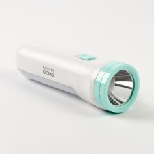 Manual battery flashlight, 6 W, 800 mAh, 3535LED, 2 modes, IPX2, 15.7 x 4.7 x 4.7 cm