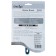 Delight packer plastic, with a drop, medium, black and blue