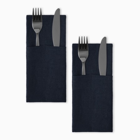 A set of envelopes for Home Collection Blue -2 pcs., 22x10cm, 100%linen