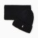 Kit for children (hat, snood), A.5323, black color, size 54-56