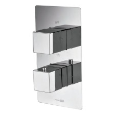 Bath mixer Wasserkraft Aime 1544 Thermo, two -welfare, thermostat, chrome