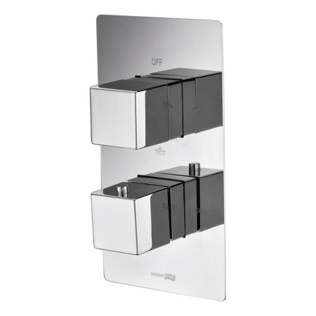 Bath mixer Wasserkraft Aime 1544 Thermo, two -welfare, thermostat, chrome