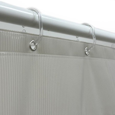 The bathroom curtains Dasch, Peva, Line, 180x200 cm, gray-3
