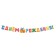 Girland "Happy Birthday!" Lego, 9 details, 220 cm
