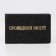 Cover for travel ticket double, black color