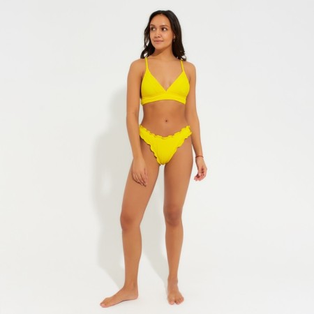 Separate Minaku swimsuit with assemblies yellow color, size 44-2