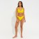 Separate Minaku swimsuit with assemblies yellow color, size 44