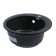 Kitchen is a kitchen from Zett Lab stone. 30/Q4, D = 475 mm, matte, black