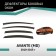 Defly window deflectors for Hyundai Avante (MD), 2010-2015