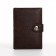 Cover on the magnet, for auto documents and passports, brown color