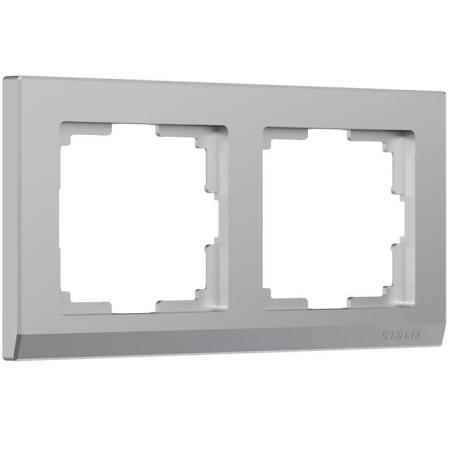 Frame for 2 posts WL04-FRAME-02, silver color-1