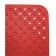 Anti -slip plattfuß, red, 54x54 cm mat.