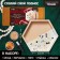 Set for creating a gypsum pan with "hexagonal" paints