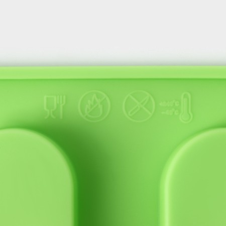 Baking uniform of the share “Sweets. Explosion”, silicone, 28 × 21 × 1 cm, 12 cells (7.6 × 2.7 × 1 cm), Mix color-2