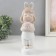 Souvenir Ceramics "Baby with a bunny ears, with a heart" 7.5x8x24 cm