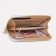 Women's wallet with lightning, blue color