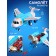 Parking children's “Fire patrol”, plane, 6 cars, light, sound, smoke