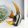 Souvenir glass "Fish Exot" under Murano glass 23.5x4x420 cm