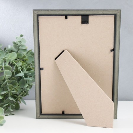 Photo frame Plastic "Lace" 15x21 cm, steel-3