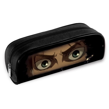 Penal soft, 1 compartment, 80 x 210 x 40 mm, voluminous, Hatber, "Titans attack" Black NPK_65212