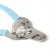 Claw-sequel with a rubberized handle, a hole of 11 mm, blue
