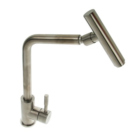 Accoona A4490-1 kitchen mixer, single-legged, stainless steel-1