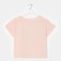 Shorted T -shirt "Hey Mickey" Mickey Mouse, pink color