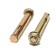 Anchor bolt scrap, with a nut, galvanized, 12x100 mm, 50 pcs