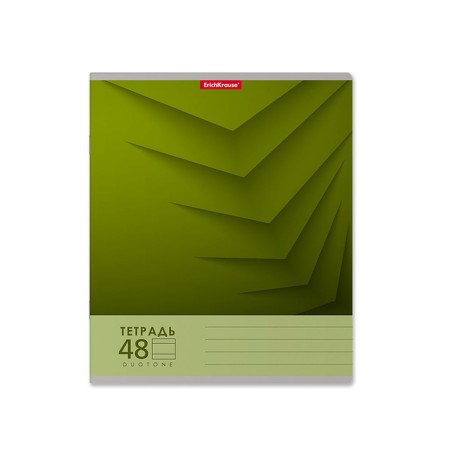 Notebook of 48 sheets in the Erichkrause "Duotone Next", cover coated cardboard, an offset block 100% whiteness, mix-5