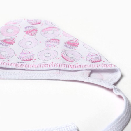 Kit for newborns, white color/bagels, height 56 ​​cm-7