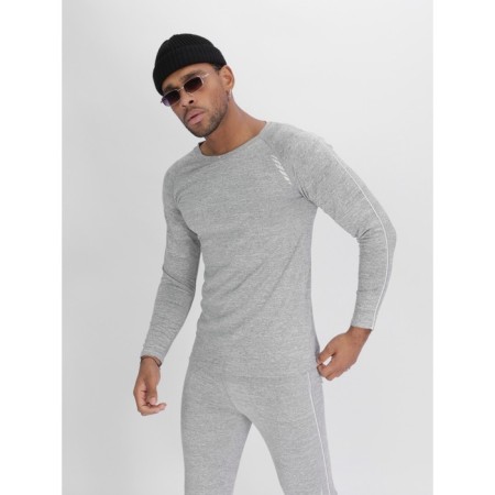 Thermal underwear is male, size 54-56, the color is light gray-12