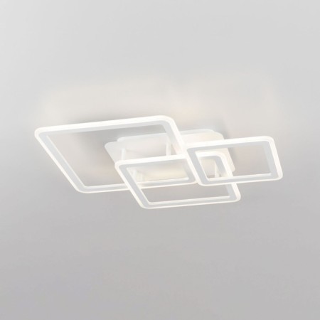 Ceiling CITILUX "Trinity" CL238230E, 65.5x51x11 cm, 3x23.3W, LED, Color White-1