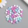 Decor for creativity Plastic "Rose" set 60 pcs pastel mix 0.8x0.8 cm