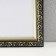 Photo frame Plastic "Vintage" 50x70 cm, black with gold