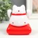 Plastic pendulum from the solar battery "Cat Mani-Neko with fan" 8.5x7x7 cm