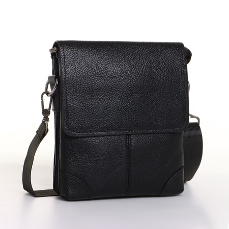 Male bag, black color-1