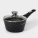Black Black bucket Induction Pro, 1.7l, glass cover, removable handle, black color