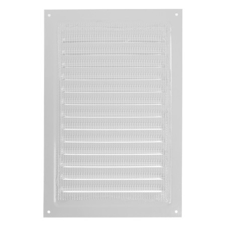Ventilation grate Zein Lux RM2030s, 200 x 300 mm, with a grid, metal, gray-5