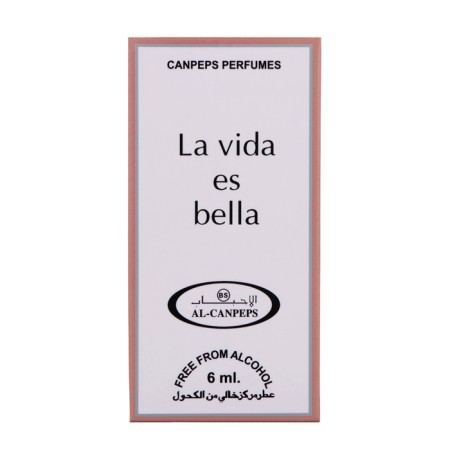 Women's oil perfume La Vida Es Bella, 6 ml-2