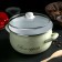 Lime pan, 5.1 l, glass cover, induction, color light green