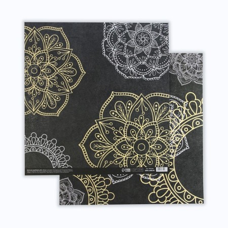 Scrapbooking paper "Magic Mandala", 30.5 x 32 cm, 180 g/m²-1