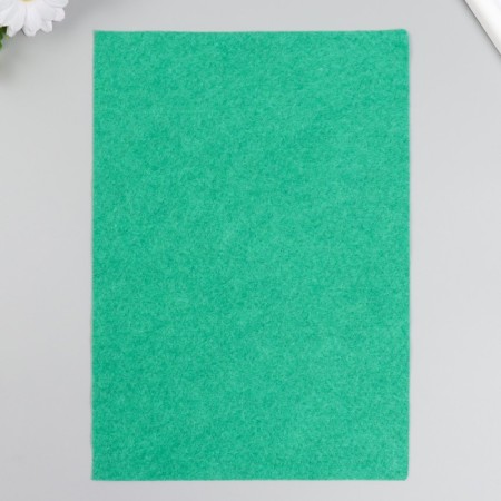 Soft felt "light green" 1 mm (set of 10 sheets) A4 format format-3