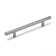Hand -on Tundra Rail, light, d = 12 mm, m/o 128/200 mm, outward leg, graphite color