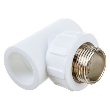 The Politekus tee, polypropylene, d = 32 mm x 1 ", external thread-3