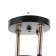 Galion chandelier 2he27 40W black and gold 48x26 cm
