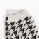 Women's socks "Goose foot", beige/brown color, size 23