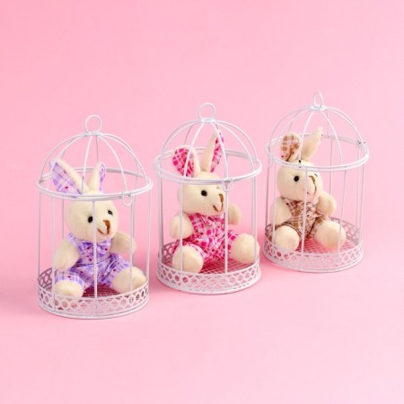 Soft toy "Beautiful Bunny", Bunny, Mix Colors-5
